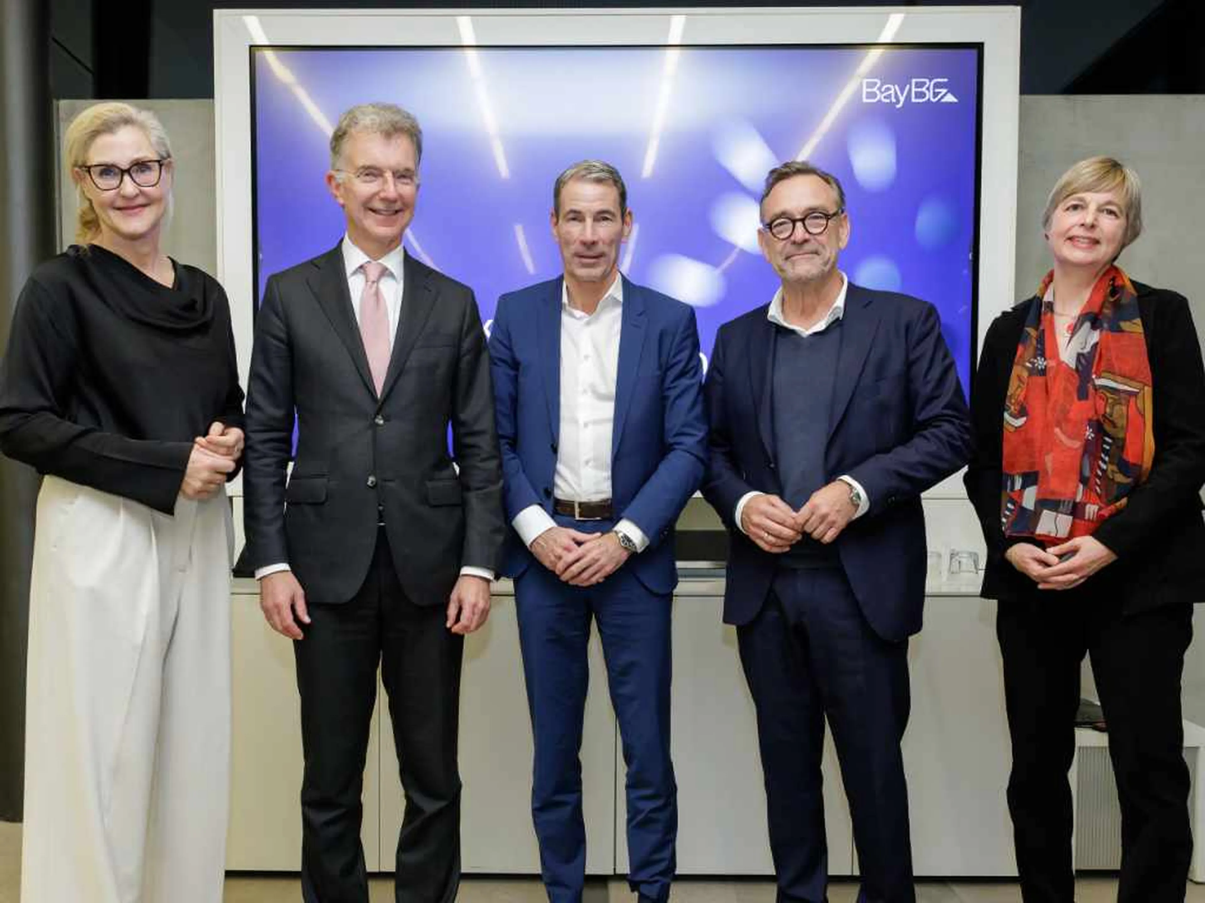 Franziska Roederstein, Christoph Heusgen, Peter Pauli, Peter Herreiner und Viola Schenz